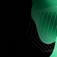 black to green pattern background